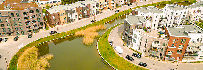SYMBOLBILD Wasserrecycling in Jenfeld.