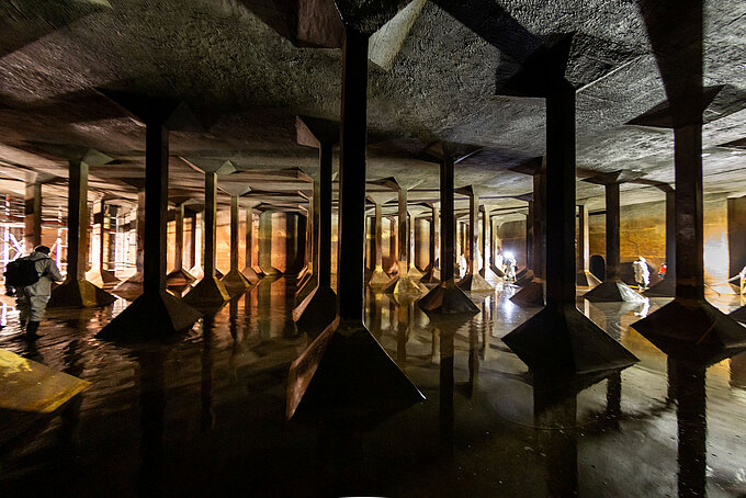 Reinwasserkammer im Wasserwerk Rothenburgsort
