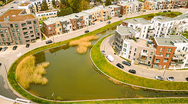 SYMBOLBILD Wasserrecycling in Jenfeld.
